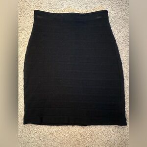 Express Black Bandage Skirt – Size 0